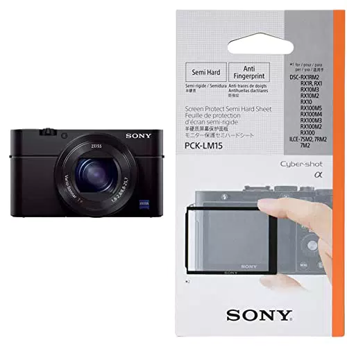 Sony RX100 III Creator Kit - Premium Kompakt Digitalkamera Display
