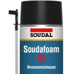 Soudal Soudafoam B3 Polyurethanschaum mit Adapter - 750ml Brunnenschaum