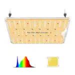 Spider Farmer LED Grow Lampe SF1000D Vollspektrum Pflanzenlampe Samsung LM301B Dioden 100W 60x60cm Grow Light für Zimmerpflanzen Gemüse Blume