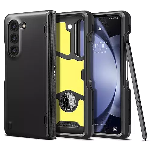 Spigen Slim Armor Pro P Hülle für Samsung Galaxy Z Fold 5 - Schwarz