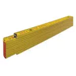 STABILA Holz-Gliedermaßstab Type 707 - 2 Meter - Gelb