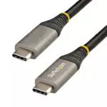 StarTech.com USB-C Kabel - USB-IF zertifiziert - USB 3.2 Gen 2 Typ-C - 100W Power Delivery - Laden & Synchronisieren