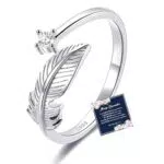 Silber Daumenring für Damen - Verlobungsring aus 925er Silber