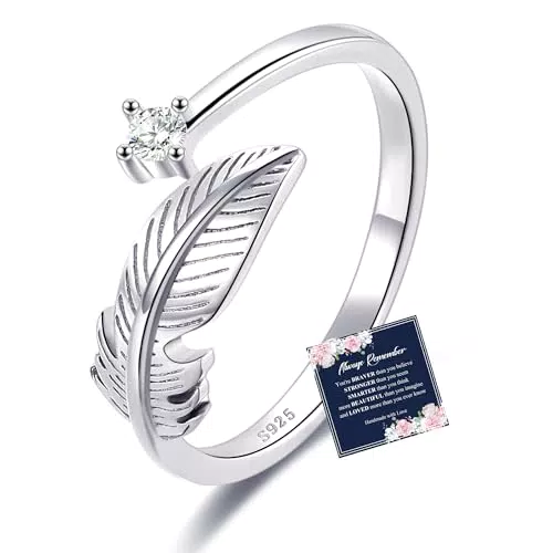Silber Daumenring für Damen - Verlobungsring aus 925er Silber