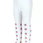 Sterntaler Kinderstrumpfhose mit Erdbeer-Muster für Mädchen