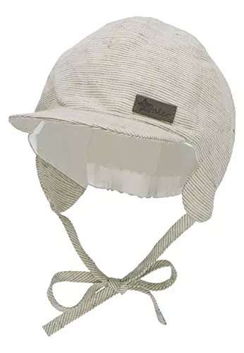 Sterntaler Kinder Schirmmütze Unisex - Ringel Muster - Dunkelgrün