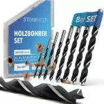 Holzbohrer-Set für präzises Holzbohren - 3-10 mm Durchmesser