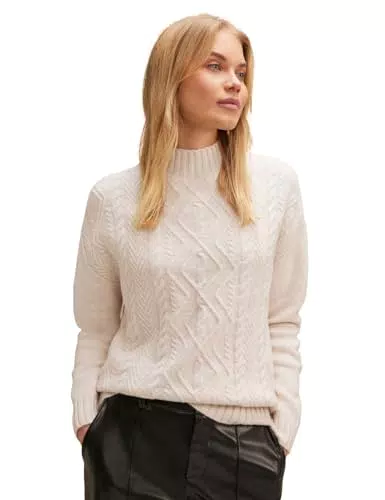 Street One Damen Pullover in Whisper Cream Melange