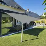 Sunnylaxx Sonnensegel Rechteckig, Wasserdichter Sonnenschutz mit 95% UV-Schutz für Garten und Außenbereich