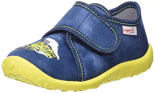 Superfit Baby-Jungen Hausschuh Spotty - Blau