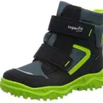 Superfit Baby Jungen Husky1 Schneestiefel, Blau Blau 8000