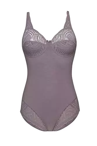 Susa Damen Body ohne Bügel Shapewear | Softer Bodysuit mit Shaping Effekt | Formt Taille, Bauch und Po