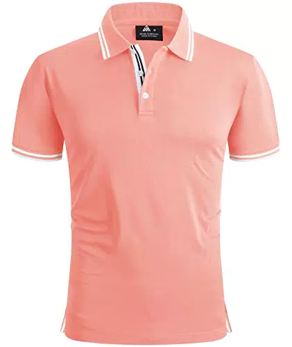 SwissWell Herren Poloshirt Kurzarm für Tennis und Golf - Atmungsaktiv und Schnelltrocknend