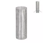 TAISOCA Edelstahl Ofenrohr 6cm Durchmesser - Funkenableiter