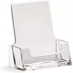 Taymar Visitenkartenhalter im Hochformat - Transparent