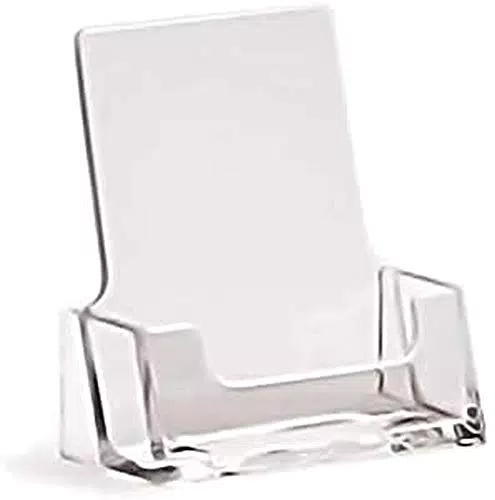 Taymar Visitenkartenhalter im Hochformat - Transparent