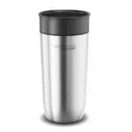 Thermos Thermobecher aus Edelstahl für unterwegs - 6h heiß / 12h kalt - Auslaufsicher - Ideal für Uni und Büro