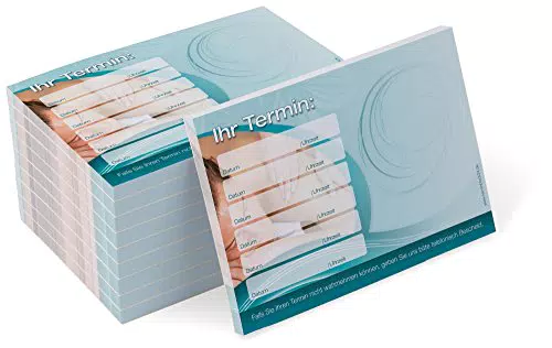 Terminblock Trend - Terminzettel für Wellness, Massage und Kosmetik
