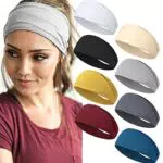 Sportliches Damen Haarband aus Baumwolle für Yoga und Sommer