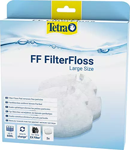 Tetra FilterFloss Feinfiltervlies für Tetra Aquarium Außenfilter EX 400 Plus