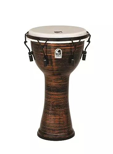 Djembe Freestyle II Mech. Tuned 10" mit Kupfer-Synthetikfell - TOCA.