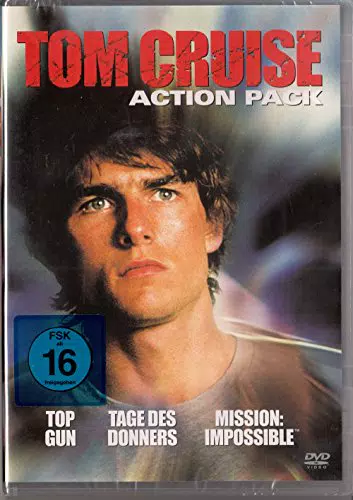 Tom Cruise Filmbox (Top Gun, Tage des Donners, Mission: Impossible) - 3 DVDs