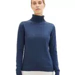 TOM TAILOR Damen Basic Pullover mit Rollkragen