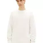 Tom Tailor Denim Herren Basic Strickpullover mit Struktur