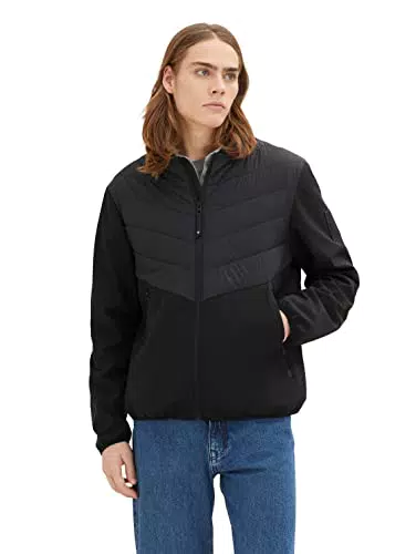 TOM TAILOR Denim Herren Jacke 1034448, 11863 - Silver Olive