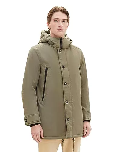 TOM TAILOR Herren Winterparka mit Kapuze