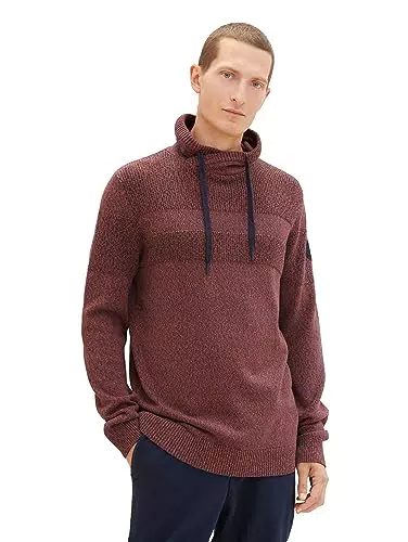 TOM TAILOR Herren 1038247 Strick-Snood aus Baumwolle