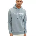 TOM TAILOR Herren Hoodie mit Logo-Print