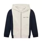 Tom Tailor Kinder Sweatjacke mit Kapuze - Weiß