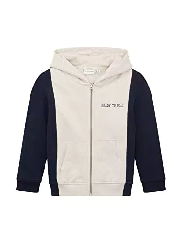 Tom Tailor Kinder Sweatjacke mit Kapuze - Weiß