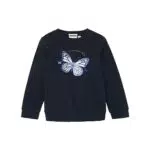 TOM TAILOR Mädchen Sweatshirt mit Schmetterling-Print