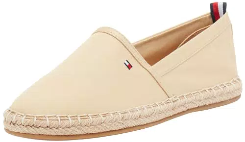 Tommy Hilfiger Damen Espadrilles Basic Flat Stoffschuhe