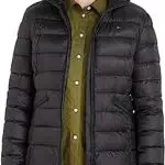 Tommy Hilfiger Damen Jacke Global Stripe Übergangsjacke