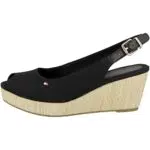 Tommy Hilfiger Damen Wedge Espadrilles Iconic Elba Sling Back Keilabsatz