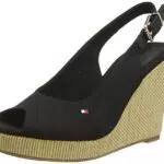 Tommy Hilfiger Damen Wedge Espadrilles Iconic Elena Sling Back Keilabsatz