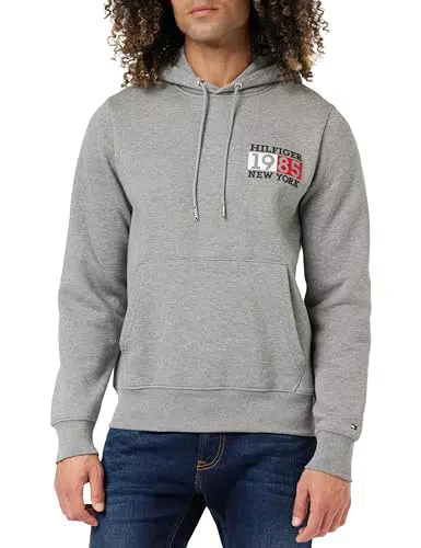 Tommy Hilfiger Herren Hoodie New York Flag mit Kapuze