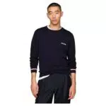 Tommy Hilfiger Herren Pullover Global Stripe Crew Neck aus Baumwolle