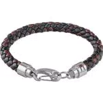 Tommy Hilfiger Herren Lederarmband - Schwarz/Braun