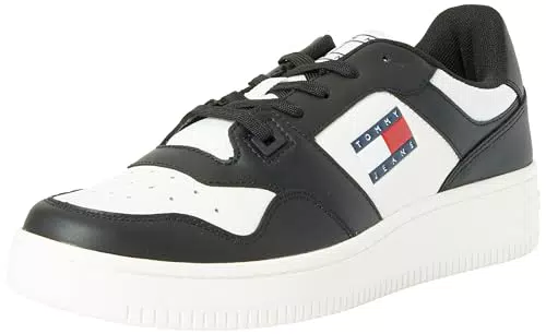 Tommy Jeans Herren Sneaker Retro Basket Schuhe