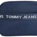 Tommy Jeans Herren Kulturbeutel aus Nylon - Nachhaltig und stilvoll in Blau