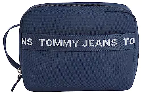 Tommy Jeans Herren Kulturbeutel aus Nylon - Nachhaltig und stilvoll in Blau