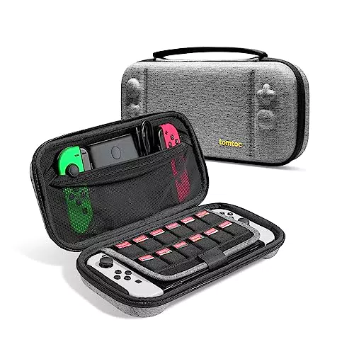 tomtoc Nintendo Switch Tragetasche - Rundumschutz für Konsole & Zubehör