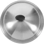TOPBATHY Edelstahl- Kochtopf- Deckel Wok Deckel Anti- Spulen- Dicker- Topf- Deckungsschutzwanne Deckel Universal Deckel für Töpfe Pfannen Und Pfanne Topf Rührstreifen 34/36/ 38/40 Cm