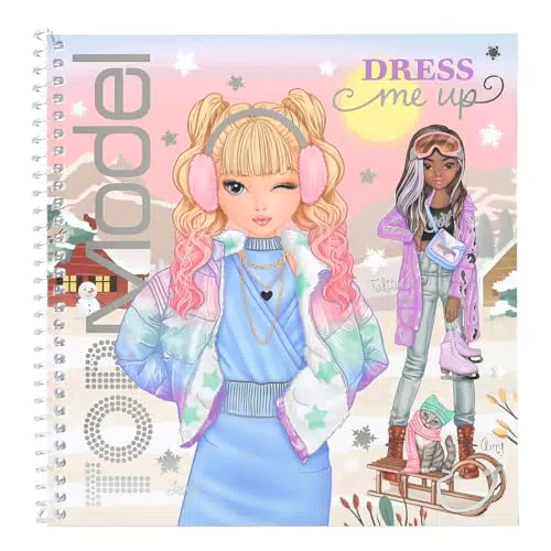 TOPModel Stickerbuch Winter Wonder - Dress Me Up