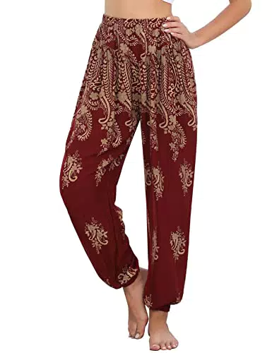 Yogahose Damen aus 100% Baumwolle für Pilates und Yoga - Luftige Sommerhose