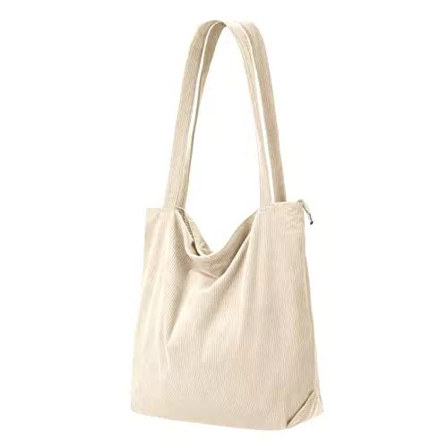 Tasche Damen - Große Damen-Shopper mit Reißverschluss für Schule, Arbeit und Alltag